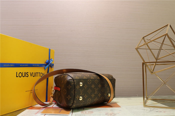 Louis Vuitton Montaigne BB Bag With Braided Handle Monogram M44671