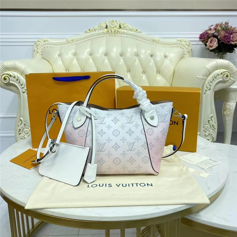 Louis Vuitton Hina PM Bag Mahina Leather Gradient Pink M54351 High