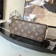 Louis Vuitton CLÉMENCE WALLET Monogram Pink-Lining M60742 High