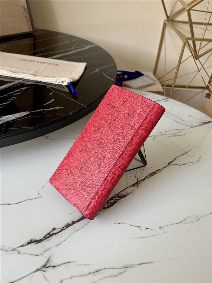 Louis Vuitton BRAZZA WALLET Taïgarama Red M66540 High