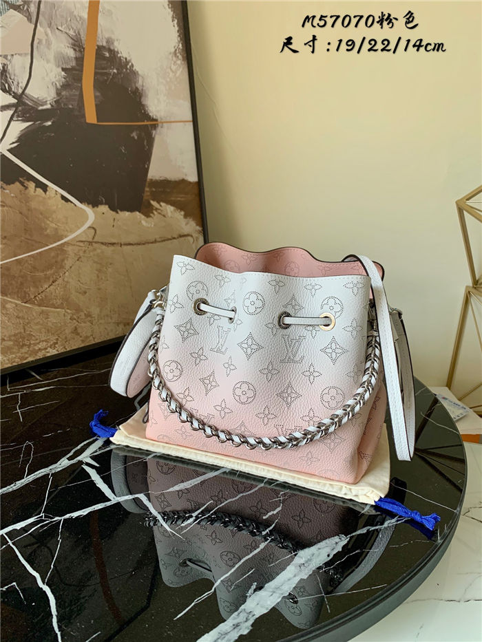 Louis Vuitton BELLA Mahina Gradient Pink M57855 High