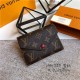 Louis Vuitton VICTORINE WALLET Monogram M41938 Dk-Red High