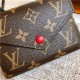 Louis Vuitton VICTORINE WALLET Monogram M41938 Red High