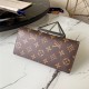 Louis Vuitton BRAZZA WALLET Monogram LV Rubber M80523 High