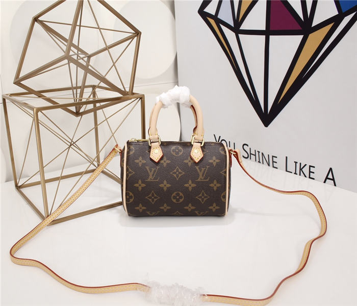 Louis Vuitton Nano Speedy Bag Monogram Canvas M61252