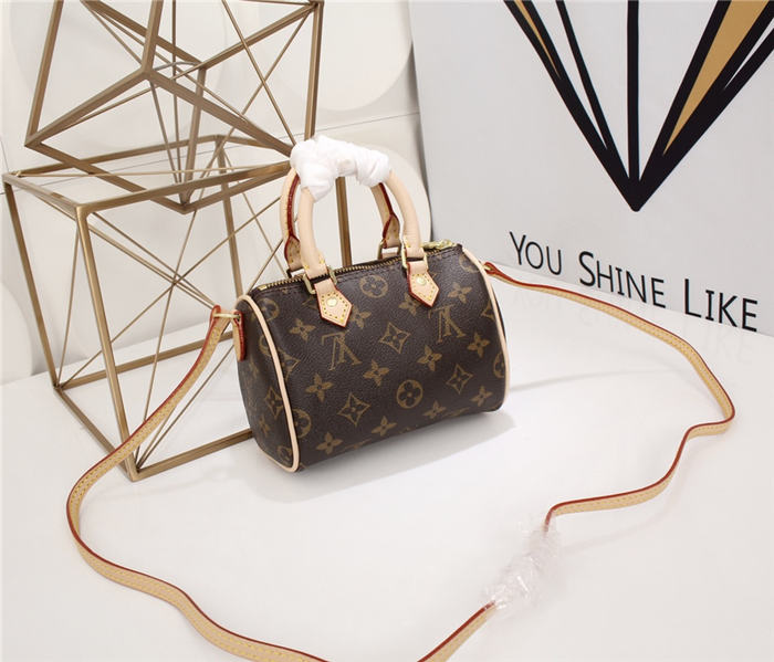 Louis Vuitton Nano Speedy Bag Monogram Canvas M61252