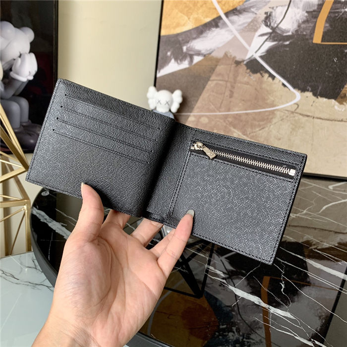 Louis Vuitton Amerigo Wallet N60053 Taiga High