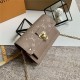 Louis Vuitton VAVIN CHAIN WALLET Monogram Empreinte Tourterelle Gray M69423 High