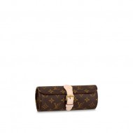 Louis Vuitton 3 WATCH CASE Monogram M45730 High