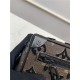 Louis Vuitton Mini Soft Trunk Embroidered Monogram Tuffetage Noir coated canvas M68970 High