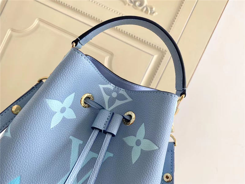 Louis Vuitton NÉONOÉ BB Monogram Empreinte Summer Blue M45709 High