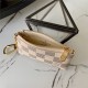 Louis Vuitton KEY POUCH Damier Azur N62659 High