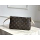 Louis Vuitton PALLAS CLUTH Monogram Navy M44058 High