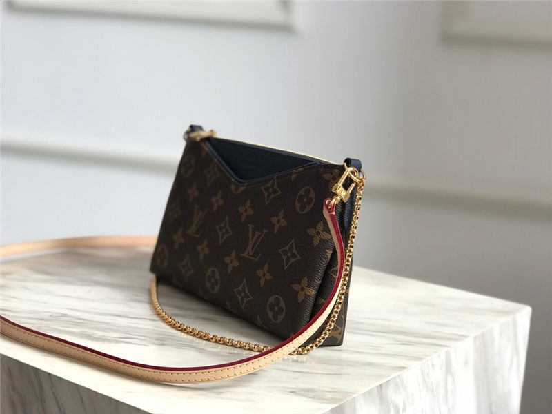 Louis Vuitton PALLAS CLUTH Monogram Navy M44058 High