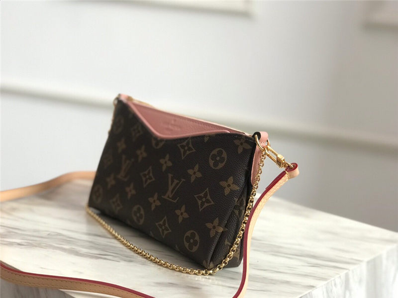 Louis Vuitton PALLAS CLUTH Monogram Pink M44037 High