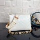 Louis Vuitton COUSSIN PM Monogram-embossed puffy lambskin White M57790 High