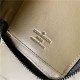 Louis Vuitton ZIPPY WALLET VERTICAL Monogram Seal cowhide leather Khaki M80505 High