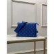 Louis Vuitton COUSSIN PM Monogram-embossed puffy lambskin Blue/Red M58626 High