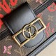 Louis Vuitton DAUPHINE Monogram Love Print M45889 High