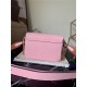 Louis Vuitton LOCKME TENDER Grained calf leather Rosewater Pink M58555 High