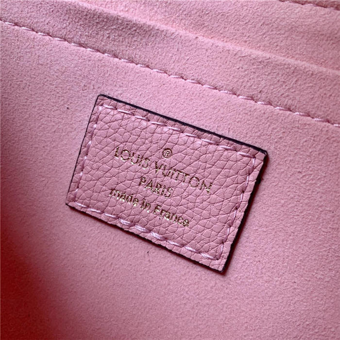 Louis Vuitton LOCKME TENDER Grained calf leather Rosewater Pink M58555 High