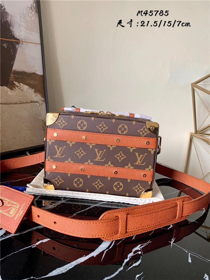 Louis Vuitton LVXNBA HANDLE TRUNK Monogram coated canvas M45785 High