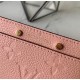 Louis Vuitton CARD HOLDER Monogram Empreinte Pink M69174 High