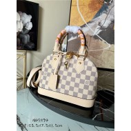 Louis Vuitton Alma BB Bag Monogram Damier Azur coated canvas N45294 High