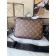 Louis Vuitton S LOCK MESSENGER Monogram Blue M45863 High