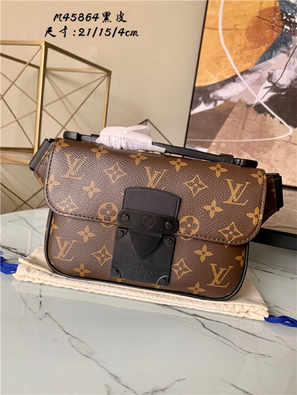 Louis Vuitton S LOCK SLING BAG Monogram M45807 High