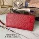 Louis Vuitton ZIPPY WALLET Monogram Empreinte Scarlet M63691 High