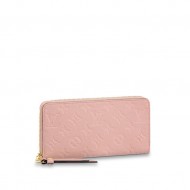 Louis Vuitton ZIPPY WALLET Monogram Empreinte Rose Poudre M64090 High