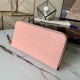 Louis Vuitton ZIPPY WALLET Monogram Empreinte Rose Poudre M64090 High