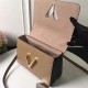 Louis Vuitton TWIST MM Epi grained cowhide leather M51884 Camel High