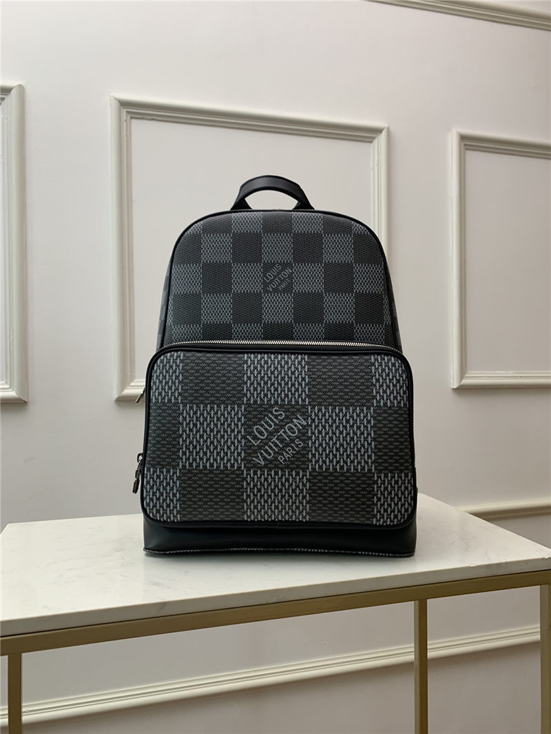 Louis Vuitton CAMPUS BACKPACK Damier Graphite 3D coated canvas Grey N50009 High