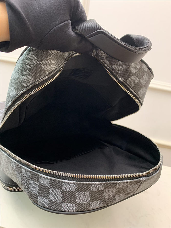 Louis Vuitton CAMPUS BACKPACK Damier Graphite 3D coated canvas Grey N50009 High