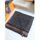 Louis Vuitton MONOGRAM SHAWL Silk/Wool Sequin High