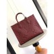 Louis Vuitton ONTHEGO MM Monogram Empreinte Burgundy High