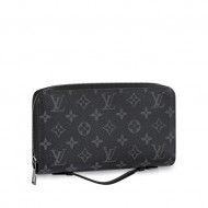 Louis Vuitton Zippy XL Wallet Monogram Eclipse M61698 High