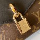 Louis Vuitton PADLOCK ON STRAP Monogram Black M80559 High