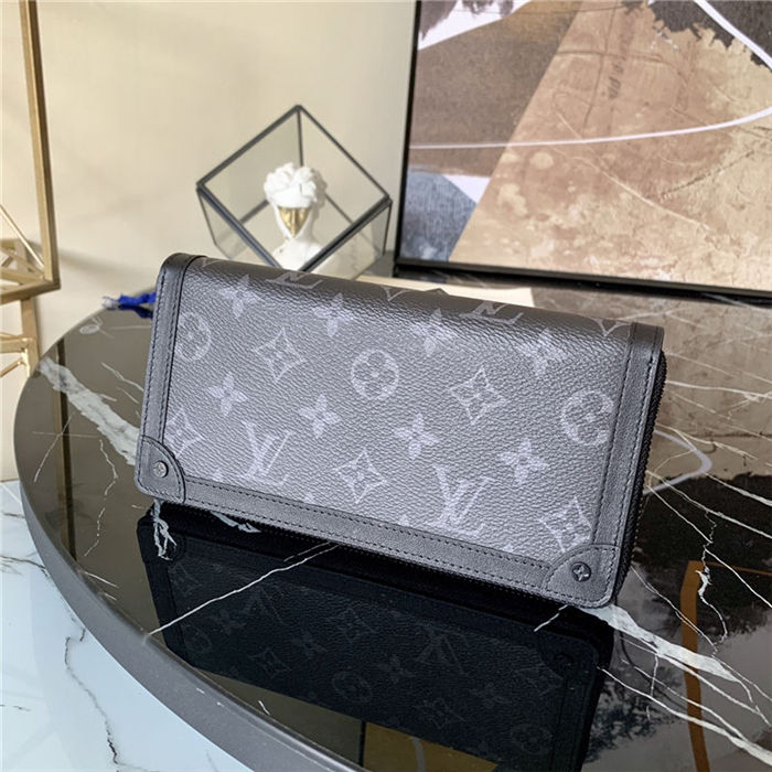 Louis Vuitton ZIPPY WALLET TRUNK Monogram Eclipse M80558 High