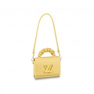 Louis Vuitton TWIST PM Taurillon leather and smooth calfskin Yellow M58571 High