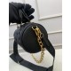 Louis Vuitton PAPILLON BB Quilted and embroidered smooth calf leather Black M59800 High