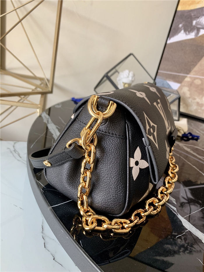 Louis Vuitton FAVORITE Monogram Empreinte Black/Beige M45859 High