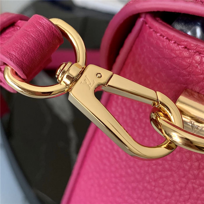 Louis Vuitton TWIST MM Taurillon leather and smooth calfskin Pondichery Pink M58691 High