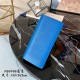 Louis Vuitton BRAZZA WALLET Epi Leather Blue M80788 High