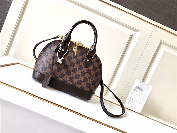 Louis Vuitton Alma BB Bag Damier Ebene N41221 Mid