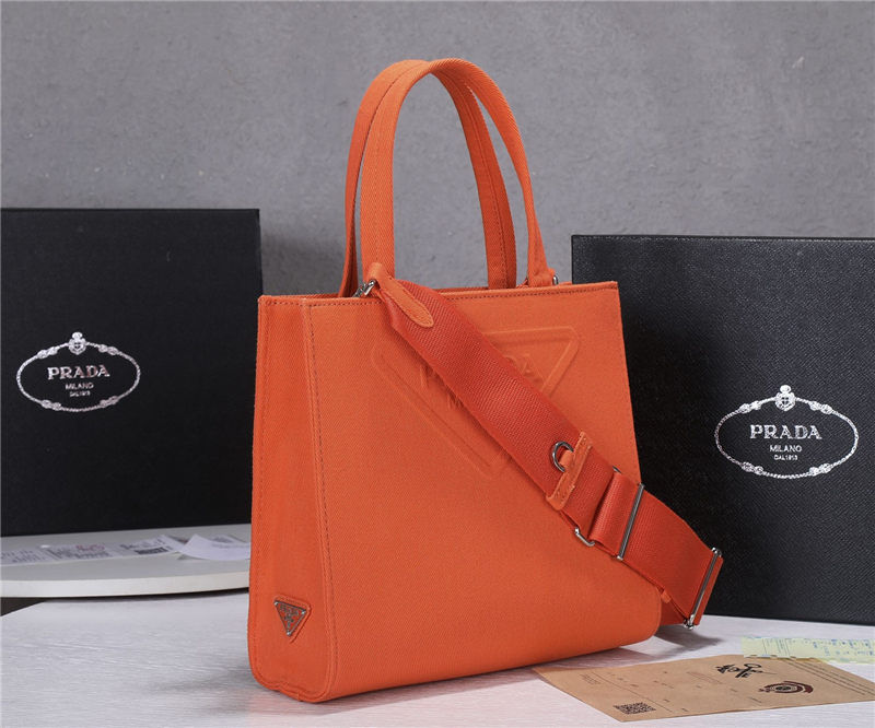 Prada Drill tote bag Orange High