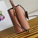 Medium Saffiano Leather Prada Panier Bag Nude Pink High