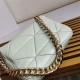 Prada System nappa leather patchwork bag Green High